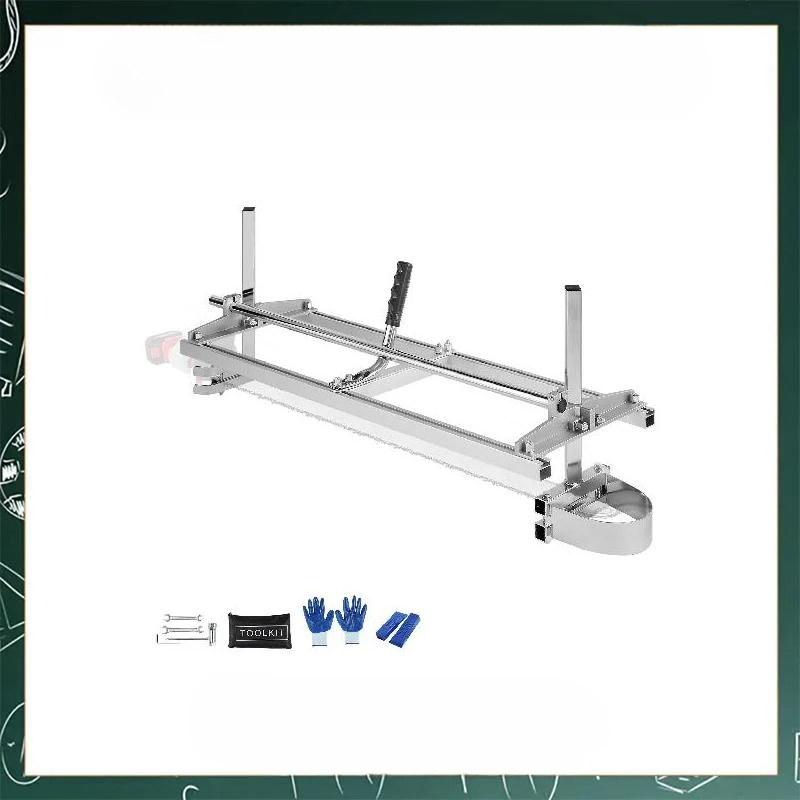 

Chainsaw Mill Planking Milling 24 36 48 Inch Guide Bar Wood Lumber Cutting Portable Sawmill Aluminum Steel Chain Saw Mill