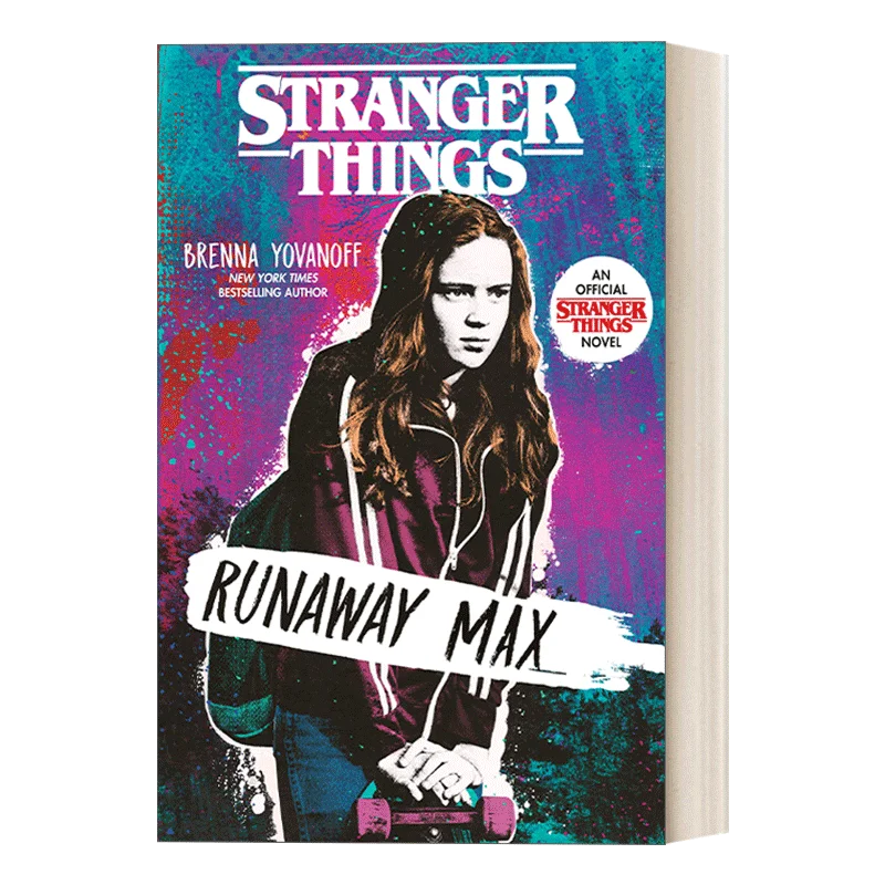 Stranger Things Runaway Max Brenna Yovanoff, бестселлеры на английском языке, романы научной фантастики 9780593179512