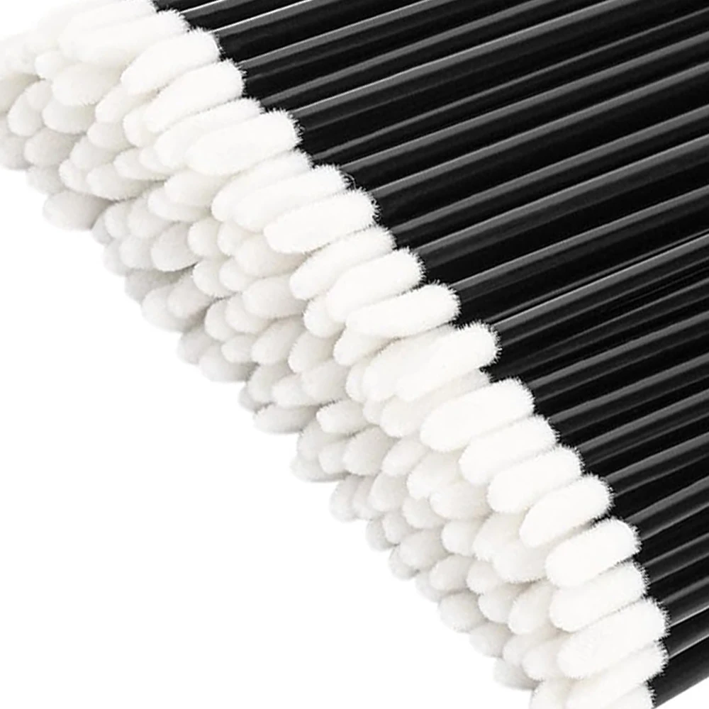 50/1000 pièces applicateur de brillant à lèvres baguette vente en gros pinceaux à lèvres applicateurs cils brosse rouge à lèvres brosse maquillage beauté Supplie outil