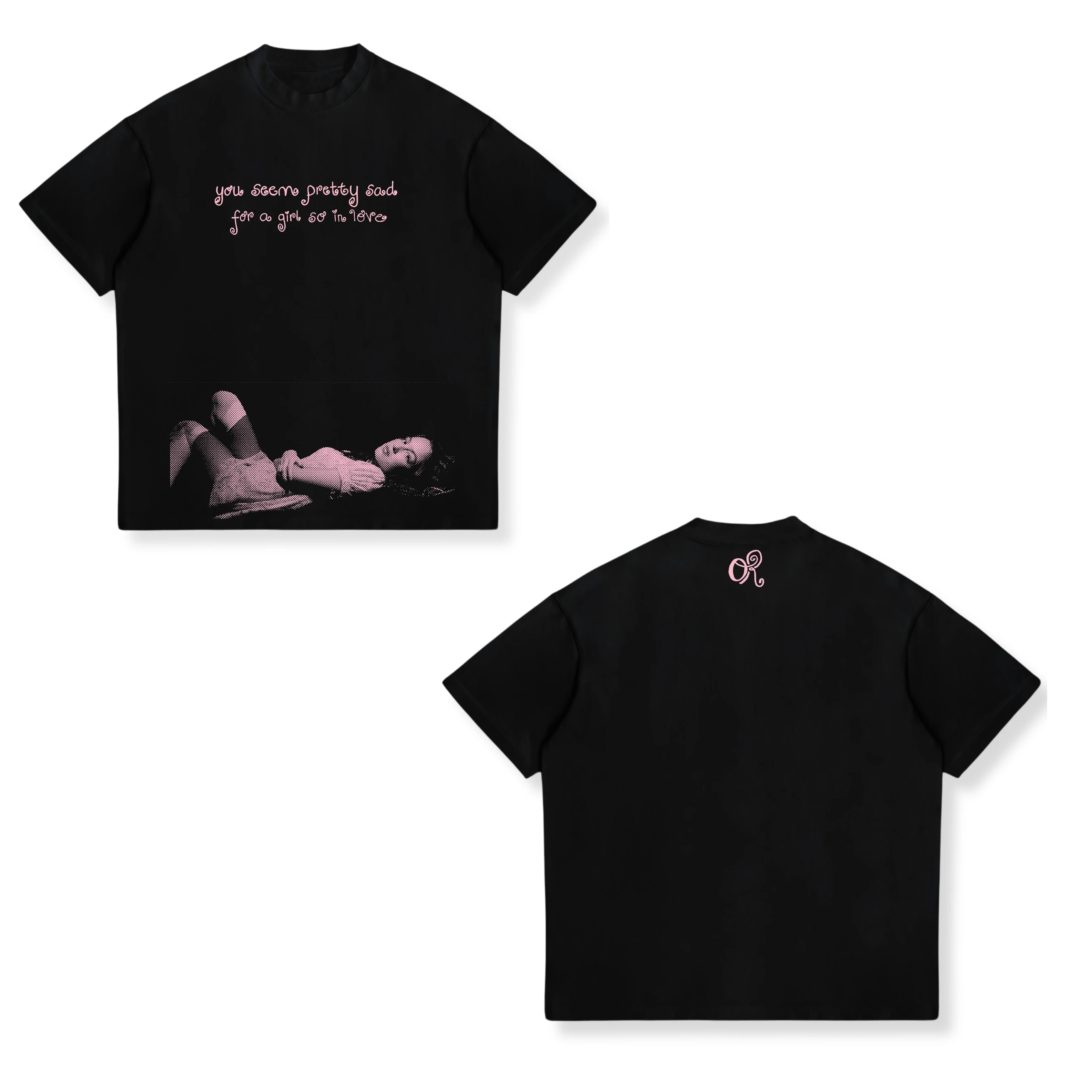 Camiseta gráfica de algodón unisex popular para hombre y mujer, nueva, con diseño '2026 Summer Olivia You Seem Pretty Sad for A Girl So in Love'