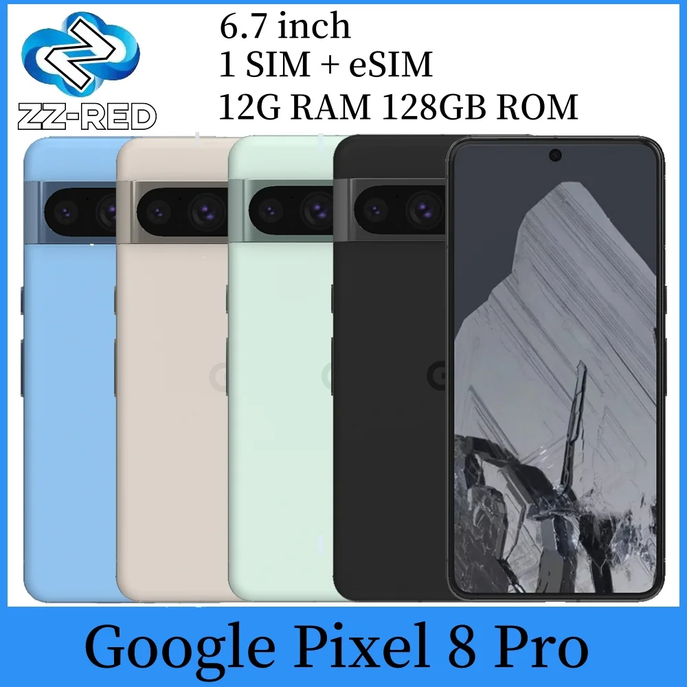 Google Pixel 8 Pro 8Pro 5G 12GB RAM 128GB ROM 6.7