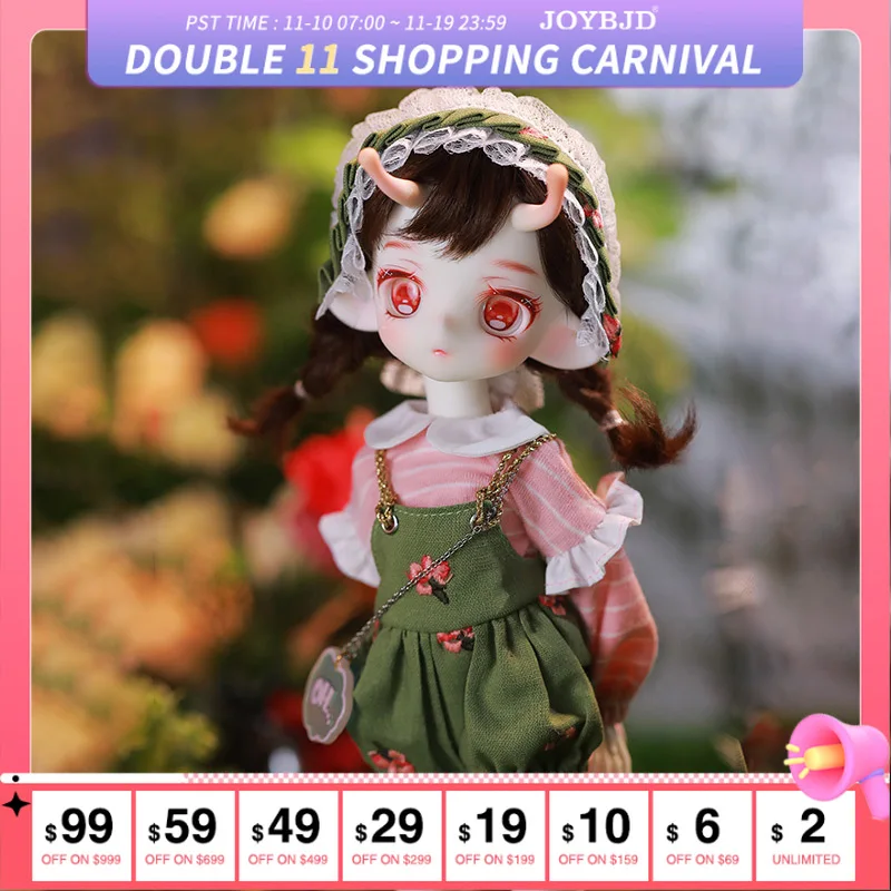 

Fantasy Angel 1/6 BJD Doll Rui fullset 28.5cm Anime Figure YOSD Resin Toy DIY Gift Tiny Baby Cute Realistic Cute Baby Doll