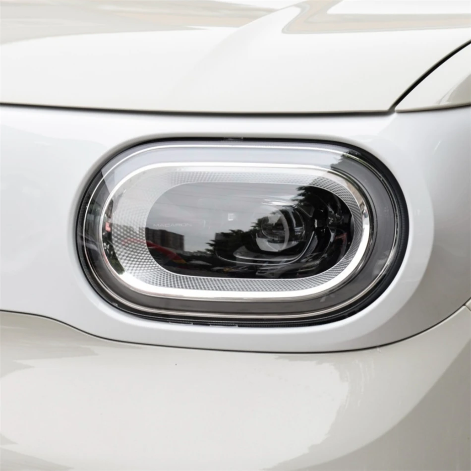 For Wuling Hongguang Mini EV 2024 Accessories Car Front Lamp Lens Glass Headlight Car Front Headlight Lens Cover Lights Shell