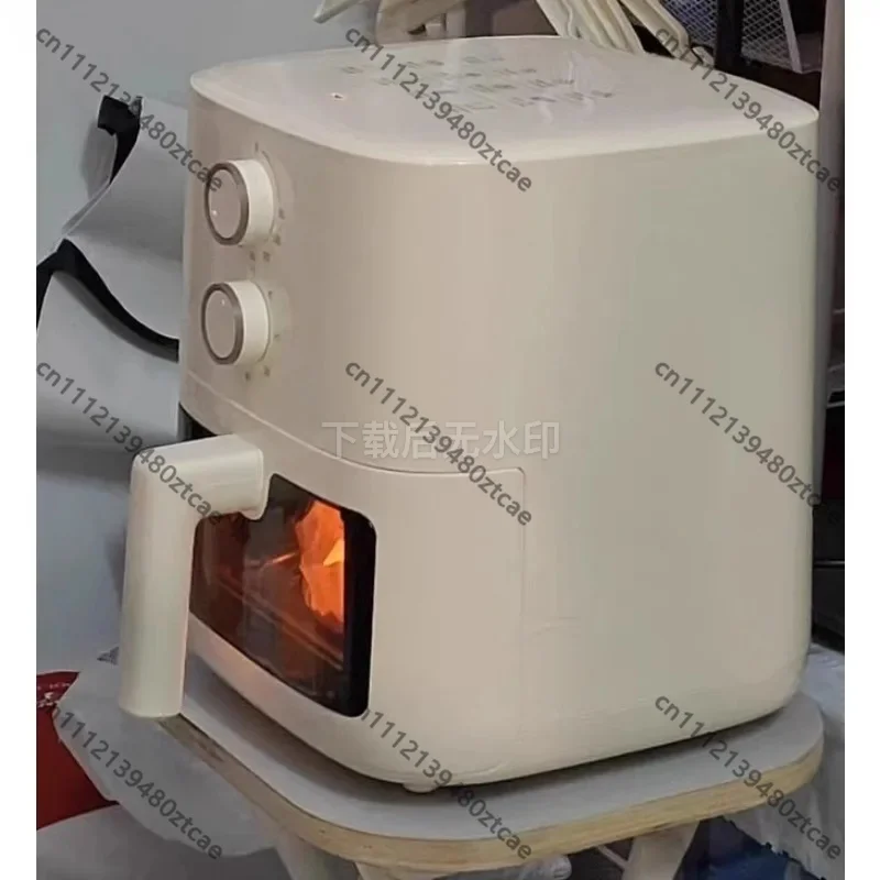 Visual Air Fryer, 1500W 220V Household Multifunctional Electric Fryer, Mini Oven Integrated Cooking Machine