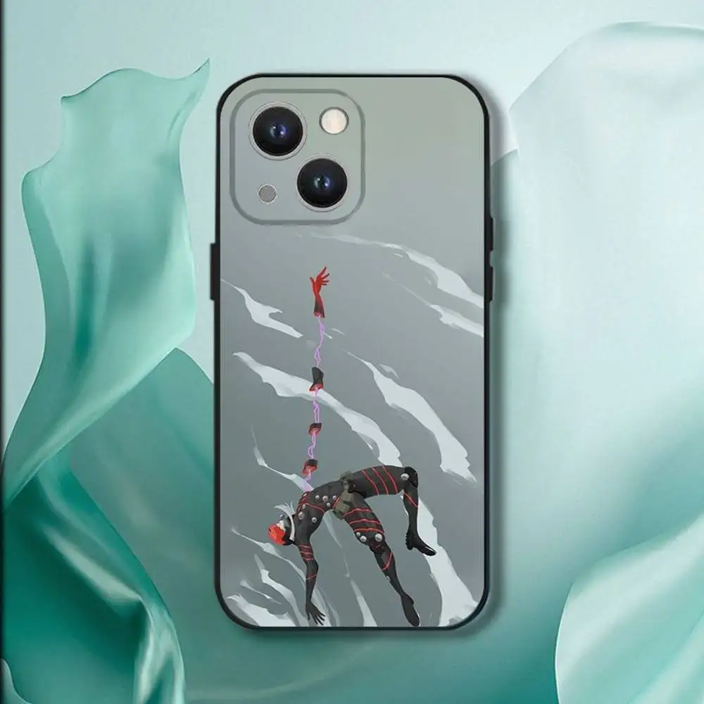 เคสโทรศัพท์ลายเกม Metal Gear Solid สำหรับ iPhone 17,16,15,14,13,12,11,Pro,XS,Max,XR,Plus,E,SE4,Mini สีดำแบบนิ่ม