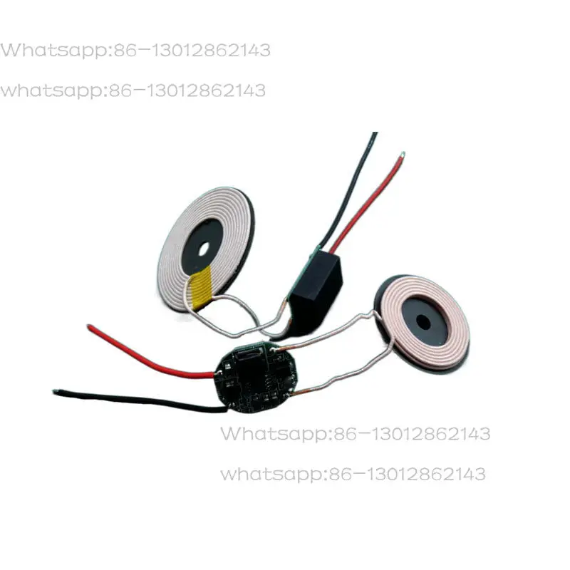 Wireless Charging Power Supply Module Transmits Input 12V, Receives Output 5V/2A, Stabilizes 12V/1A DC