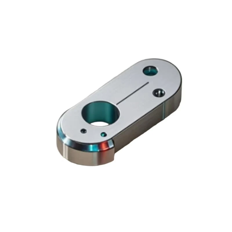Stainless steel precision CNC machining special-shaped hole position connecting piece mechanical fixing connecting plate