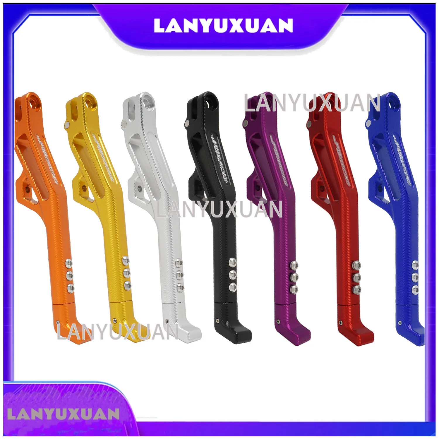 2026 JFG OEM Motorcycle Accessories Surron CNC Parts Adjustable Kickstand Side Stand for Sur Ron Light Bee Segway X160 X260