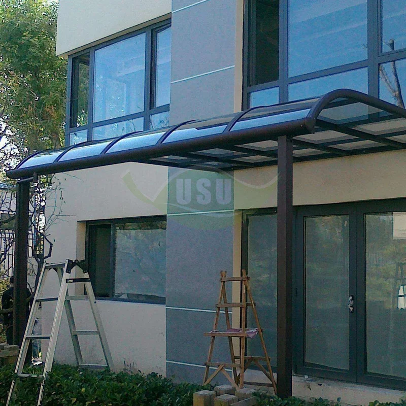 Terrace Cover Balcony Sun Shade Polycarbonate Solid Sheet Canopy Awning