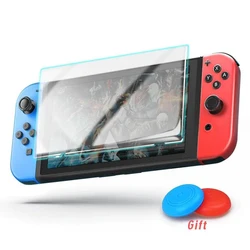 HD Tempered Glass for Switch Screen Protector Compatible Switch Clear Transparent 9H Protective Film