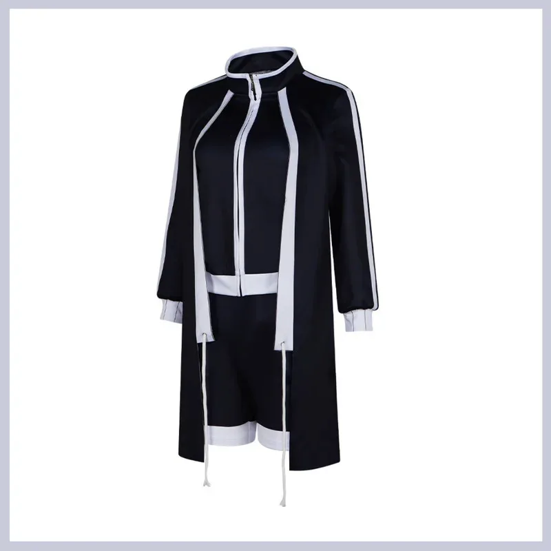 2025 11 أنيمي توغين أنكي هوماري Byobugaura تأثيري حلي معطف أسود طويل زي مدرسي السراويل شعر مستعار امرأة مثير كرنفال البدلة #3