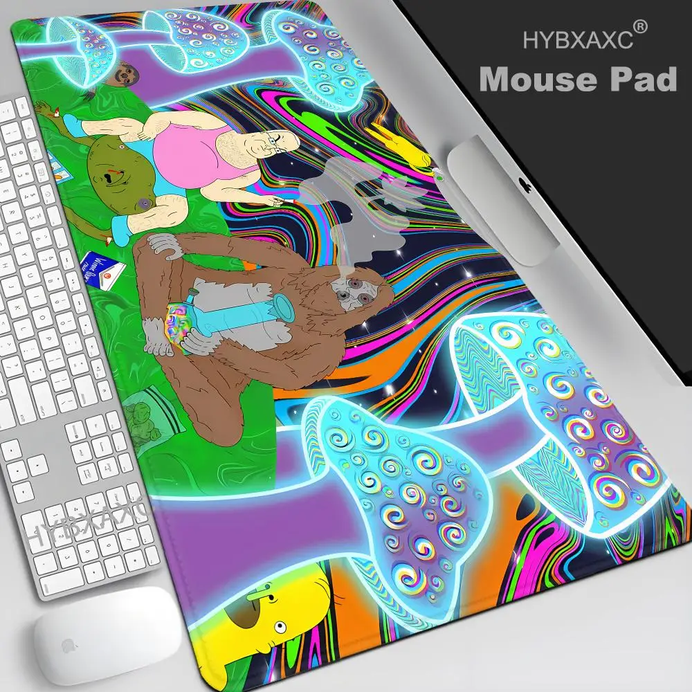 Funny The B-Big-Lez S-Show Mouse Pad Computer Laptop Rubber Non-Slip Mouse Mat Mouse Pad Gamer Decoracion Desk Mat HYBXAXC