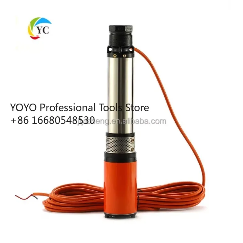 

L2sLarge Flow 12v/24v Submersible Agricultural Solar Water Pump for Deep Wells Low Pressure Clean Water OEM Customization Suppor