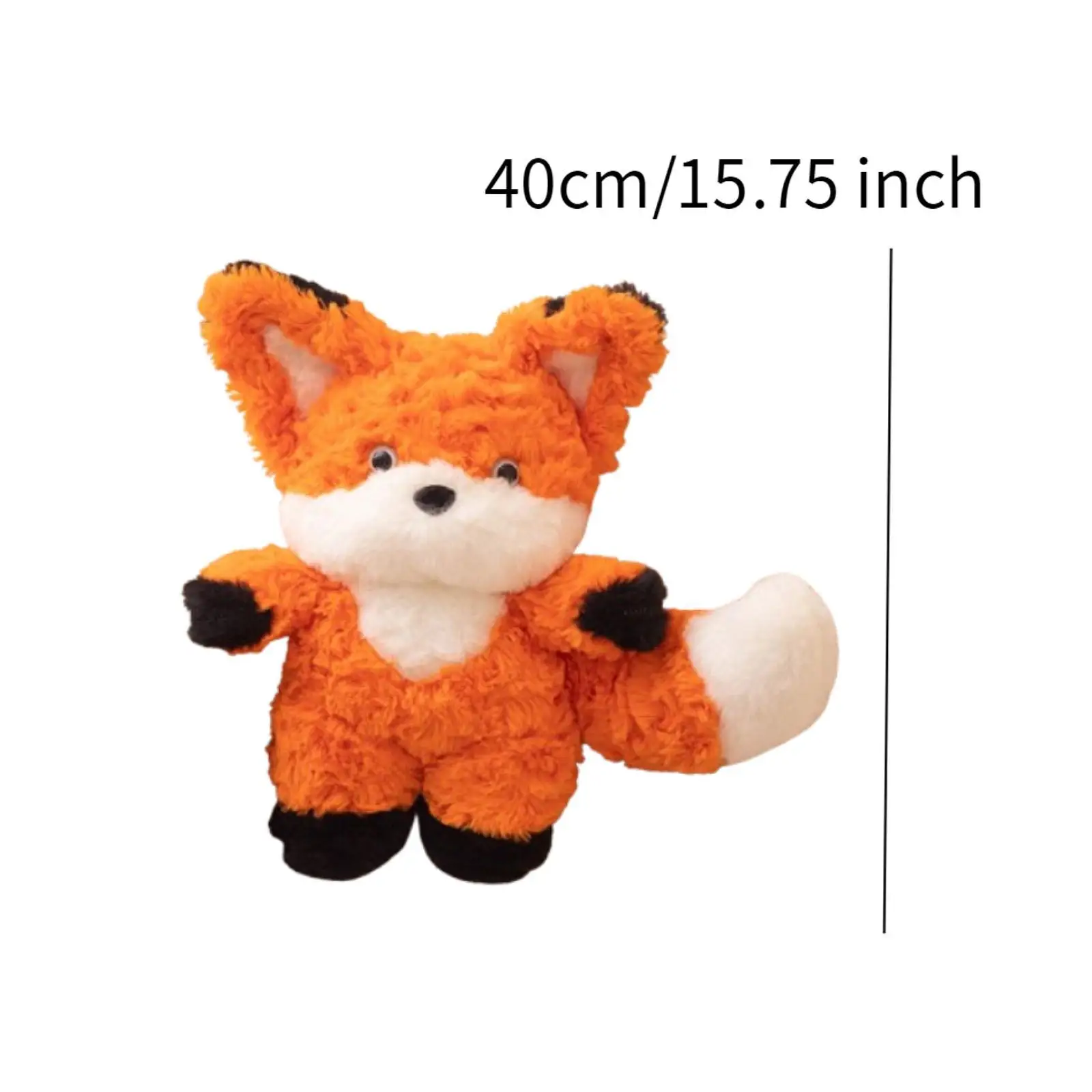 Plush Fox Toy,Cuddly Party Favors Stuffed Animal Cute Plush Doll for Boys Girls