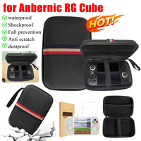 Storage Bag Waterproof Portable Carrying Case Shockproof Protective Travel Case for Anbernic RG Cube Retro Handheld Game Console