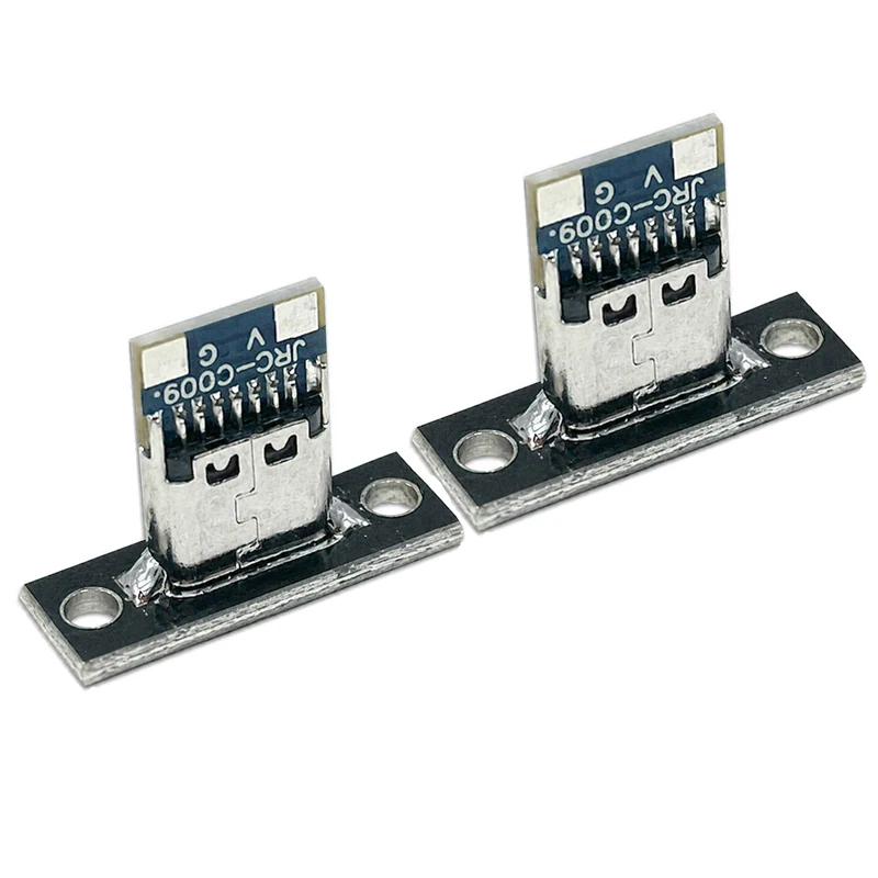 USB C Jack Type C Jack Mini Charger Plug Socket Small Electrical Charging Base For Electrical Charging Base Screw Fixing Plate