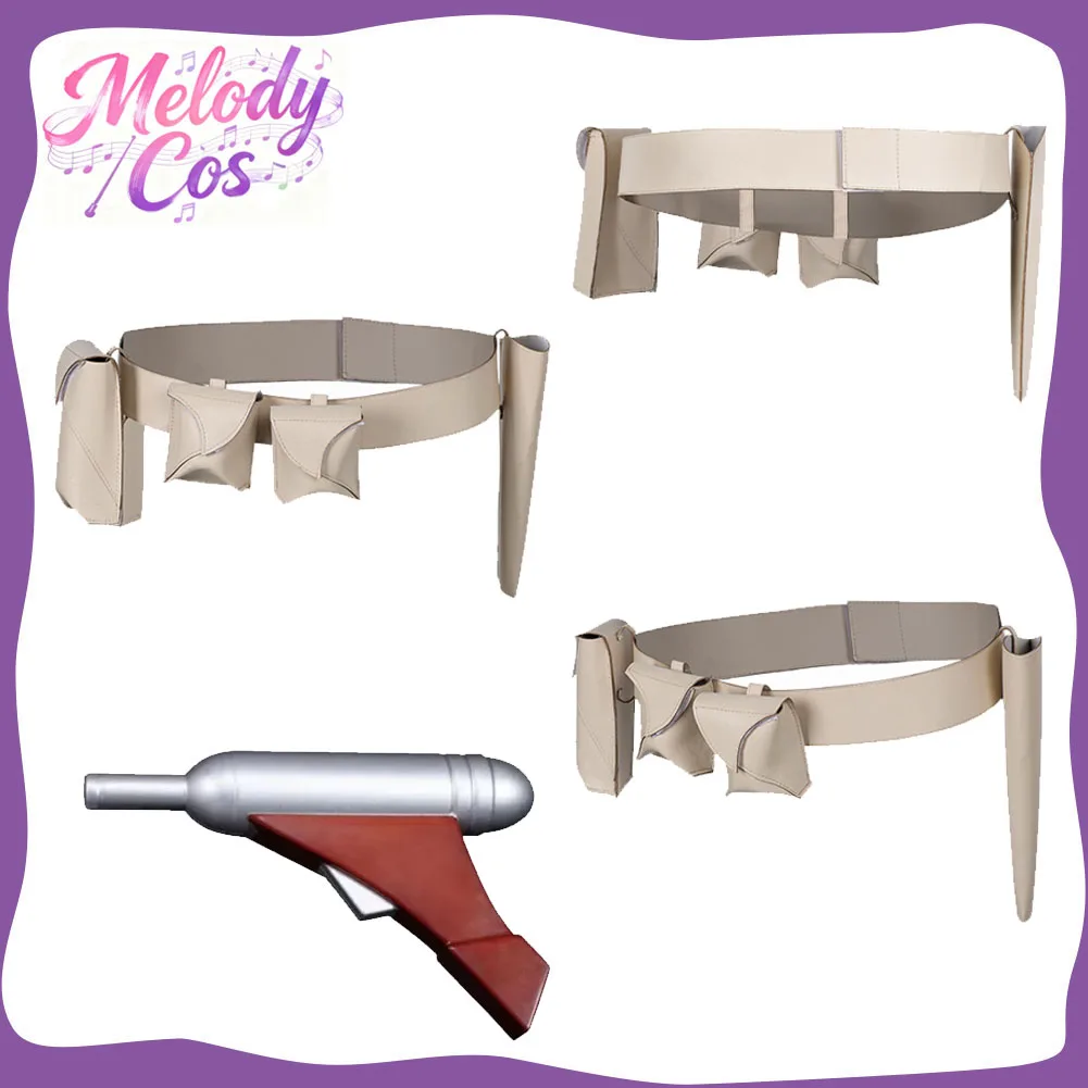 Cinturón de Disfraz de Padmé Amidala para Cosplay, Riñonera para Mujer, Juego de Rol de Batalla Espacial, Accesorios para Disfraces de Halloween y Carnaval