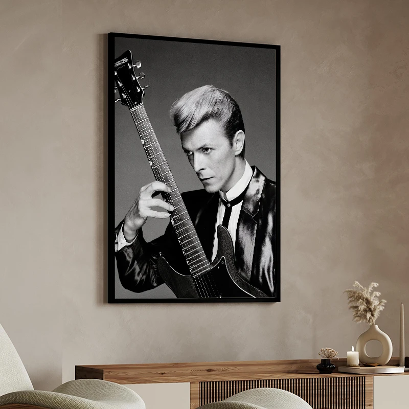 Black and White Vintage Sexy Woman Man Smoking Actor Photography Poster Canvas Painting Print for Living Room Home Decor