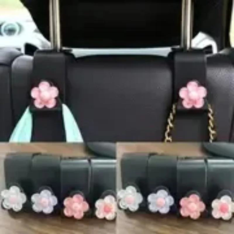 2 قطعة مسند الرأس بالمقعد السيارة هوك الخلفي السنانير للسيارات المقعد الخلفي التخزين المنظم شماعات حامل لحقيبة اليد محفظة أكياس الملابس معاطف