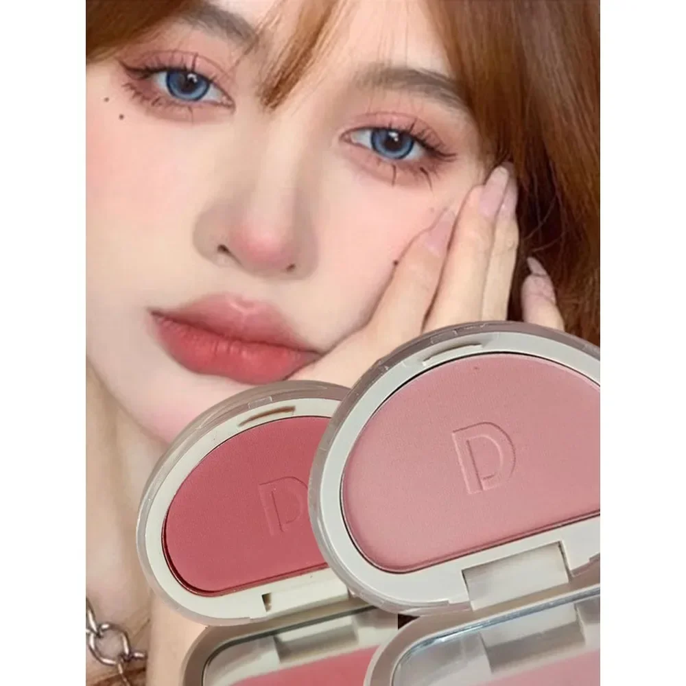 Palette de maquillage à Blush, 7 couleurs, poudre minérale, bleu, rose, Rouge, teinte naturelle longue durée, imperméable, cosmétique, 1 pièce