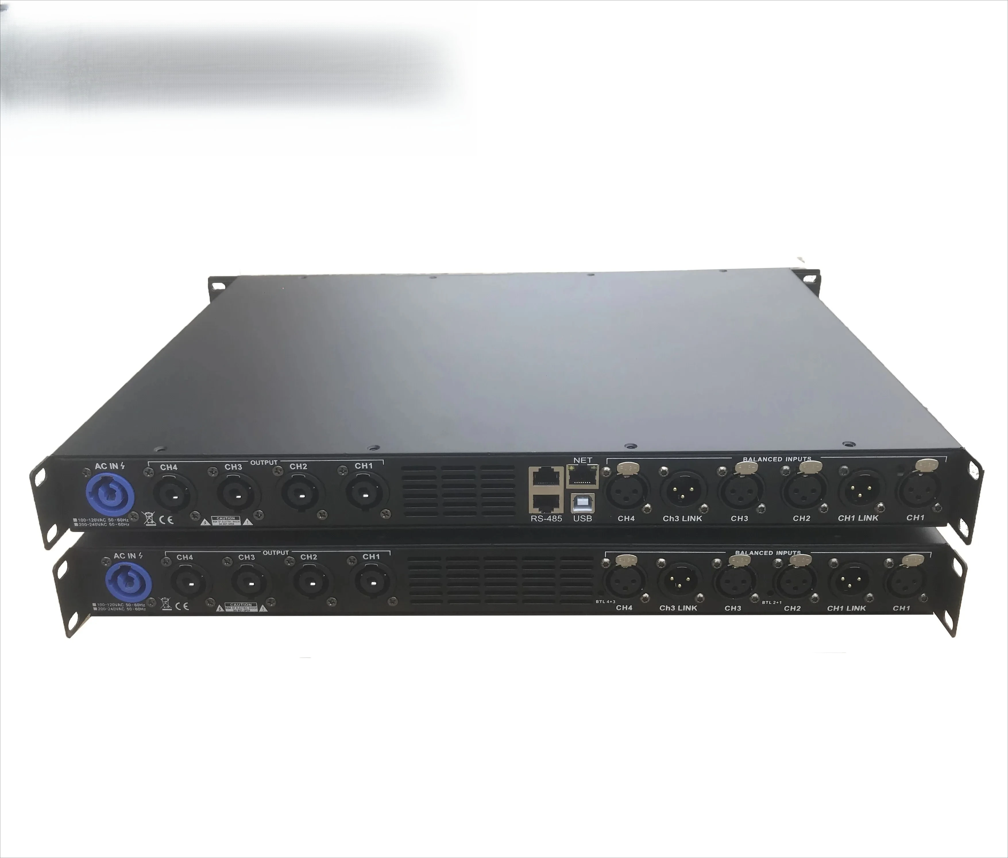 DA5004S المهنية 3600 واط 1U الفئة D PA المرحلة المتكلم مكبر للصوت أربع قنوات 3600 واط الفيديو والإضاءة #2