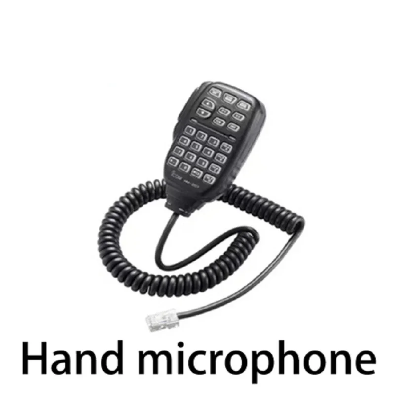 IC-2730E Mobile Radio touristes Bande UHF 400-470MHz 50W FM Transcsec Voiture Interphone Accessoires Déterminer Microphone ou Panneau