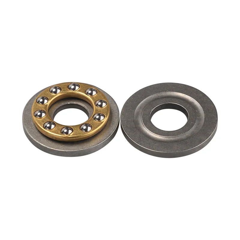 1Pcs High Precision Miniature Thrust Ball Bearings F8/F10 Metal Axial Ball Bearing Set 8mm/10mm for Hardware Accessories