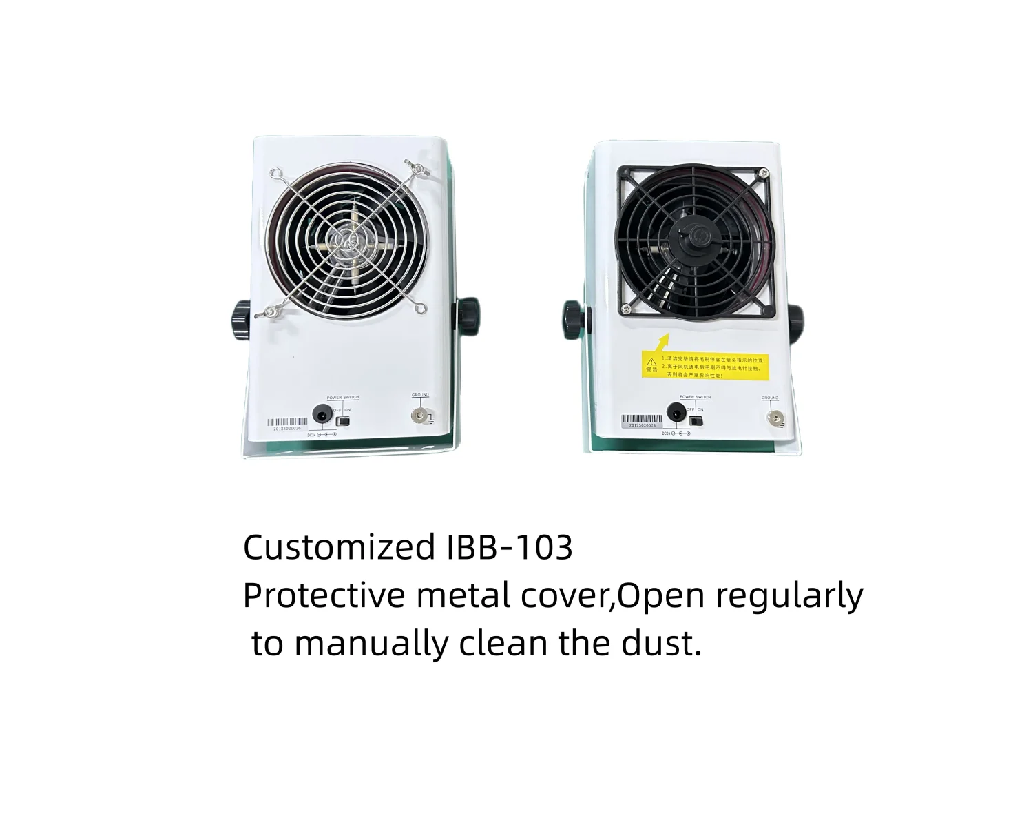 RTS  High Ionizing Air Blower Professional Electrostatic Fan Benchtop Bower for Semiconductors Industrial