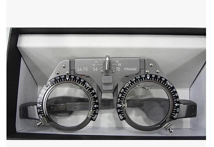 

Adjustable Trial Frame Optical Trial Lens Frame Lightweight PD 54-70mm Eye Optometry Optician Plastic Eyeglasses
