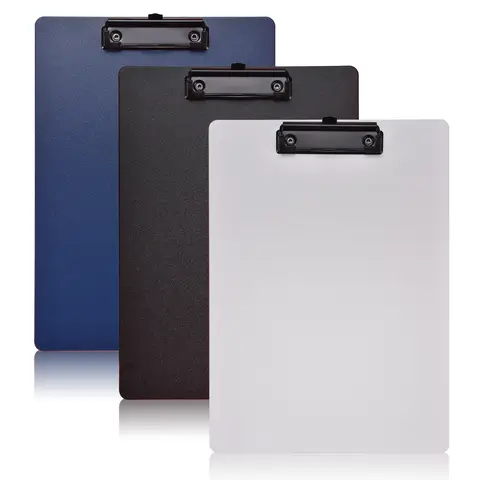 Presse-papiers pour dossiers A4, bloc-notes, Clips pour mémo, organisateur de stockage de papier de Test, fournitures scolaires, papeterie de bureau