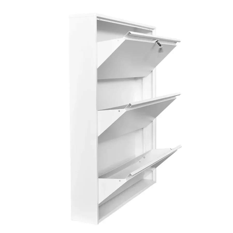 Pullout Shoe Cabinet Wall Hidden Ultra Thin Small Personal Narrow Mini Individual Shoe Rack Display Schrank Luxury Furniture