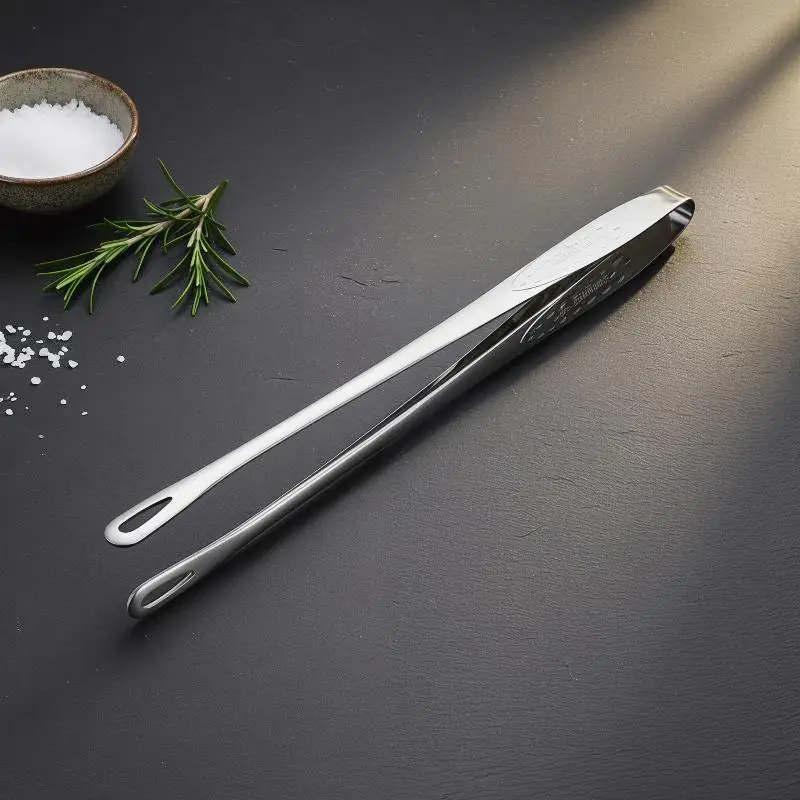 StainlessSteel FoodClipsKitchen Clips Korean Barbecue Tweezers Extended Barbecue Clips Suitable For Home Vegetable/meat Barbecue