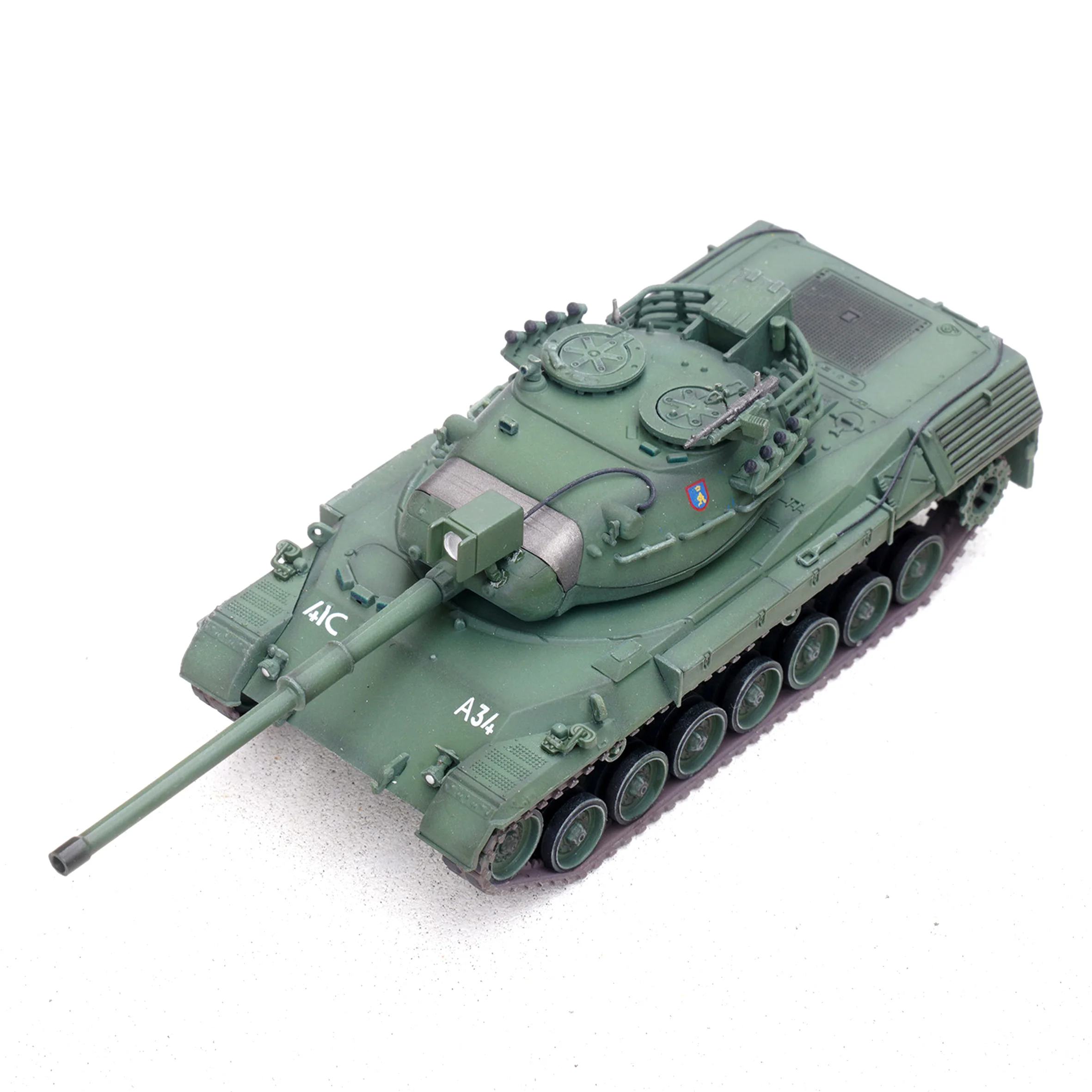 1: 72 P12227PB L1 Tank Model Dutch 41st Tank Battalion A Squadron 1977 Static Finished Product Model