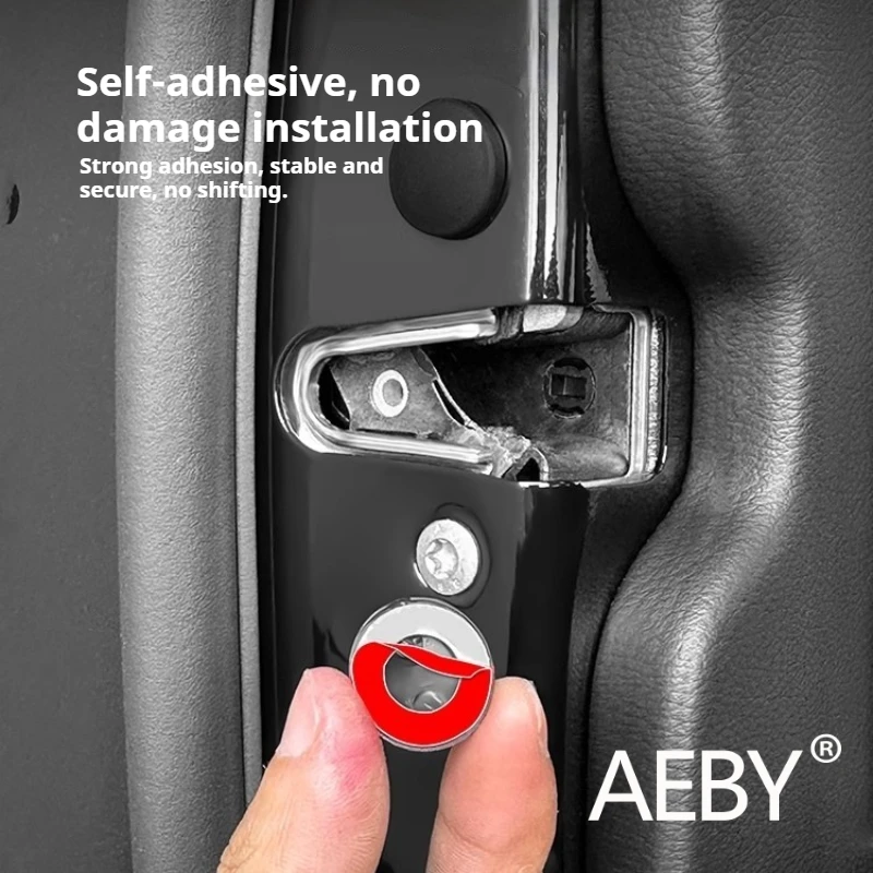 AEBY ل BYD Sealion 7 2024 مكافحة الغبار غطاء برغي الباب ABS البلاستيك لوحة الكسوة كليب قبعات مجموعة ، اكسسوارات السيارات التصميم الداخلي