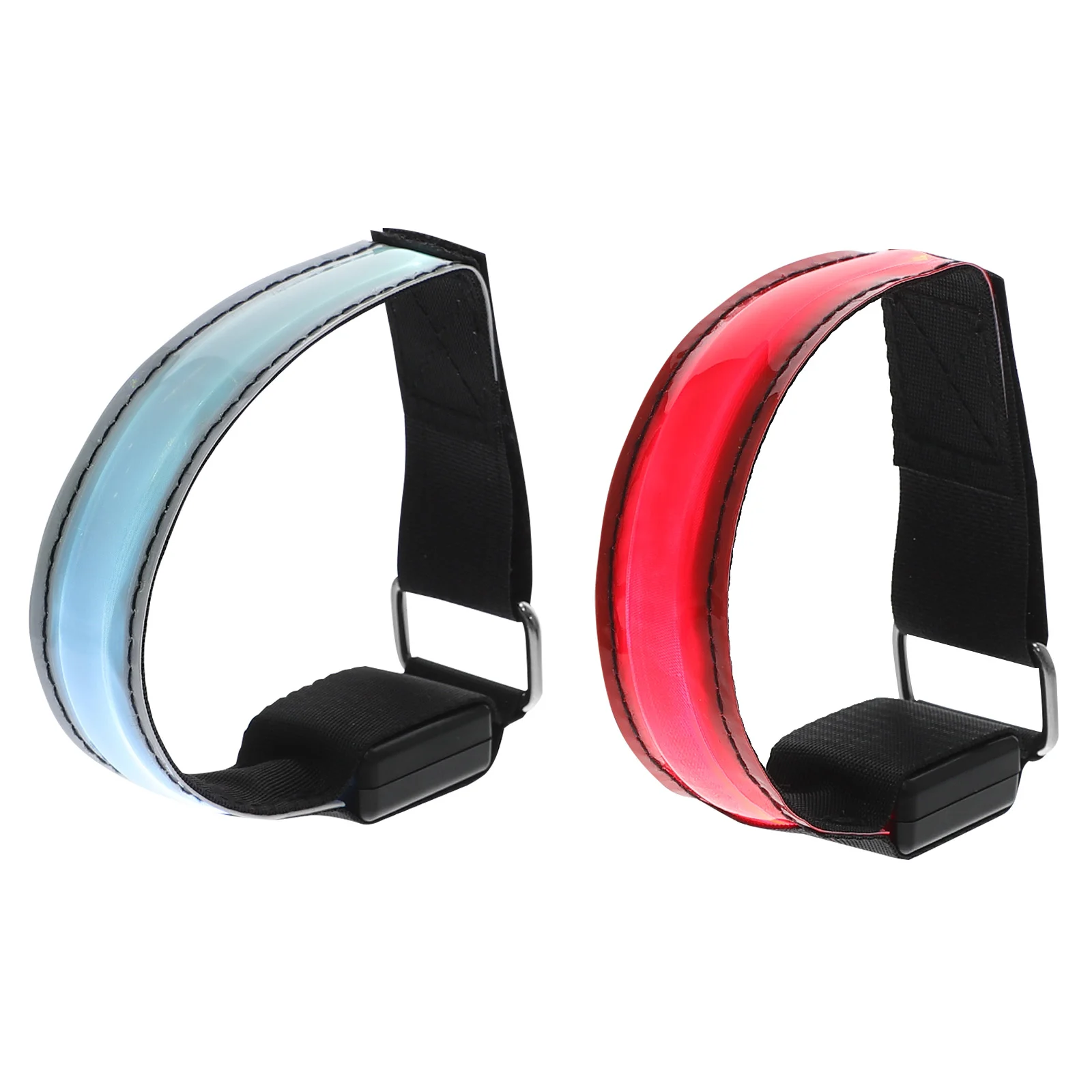 Sports Lights Wristband Luminous Arm Signal Bracelets Armband Lattice Night Running