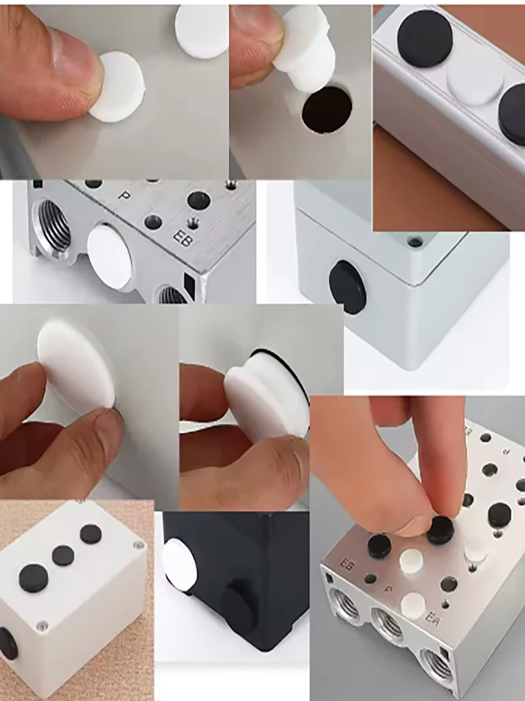 50-200 pièces bouchon en caoutchouc de Silicone chaise tabouret coussinet de pied bouchon en forme de T meubles Table chaise jambe pied bas anti-dérapant pied Pad