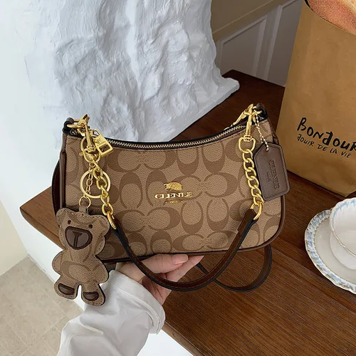 Imagen 2 del producto Bolso de mano de estilo de alta gama para mujer, nuevo modelo 2025, bolso cuadrado pequeño único y moderno, moderno, retro, simple y elegante, cr