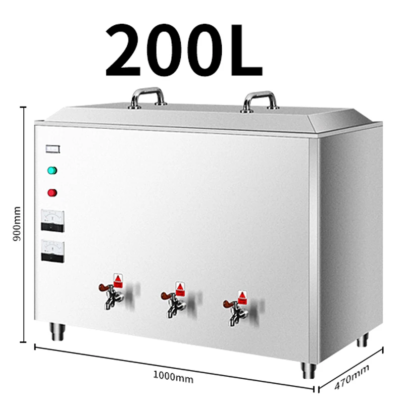 Large-capacity boiling water machine 200L/300L water heater automatic water bathing school factory station water tank water cabi