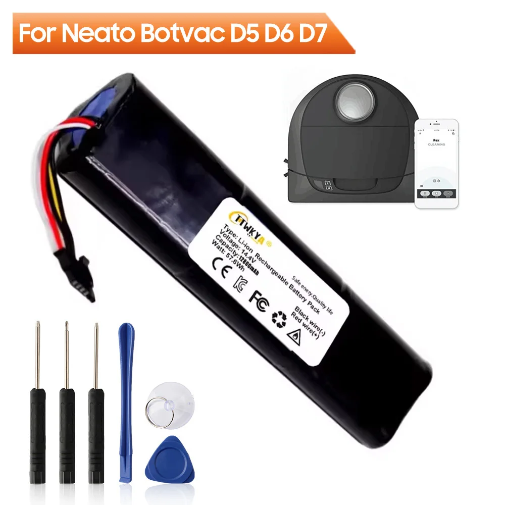 New Rechargeable Battery 205-0011 For Neato Botvac D3 D4 D5 D6 D7 Sweeping Robot