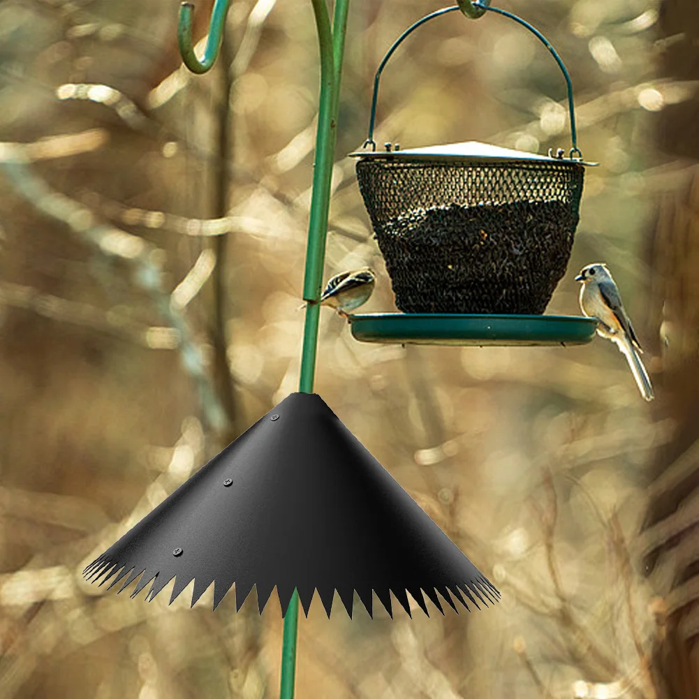 2 шт., 14/16/18 дюймов, перегородка для белки, защита для белки, пищевой домик для птиц, защита для белки, аксессуары для птиц для кормушки для птиц