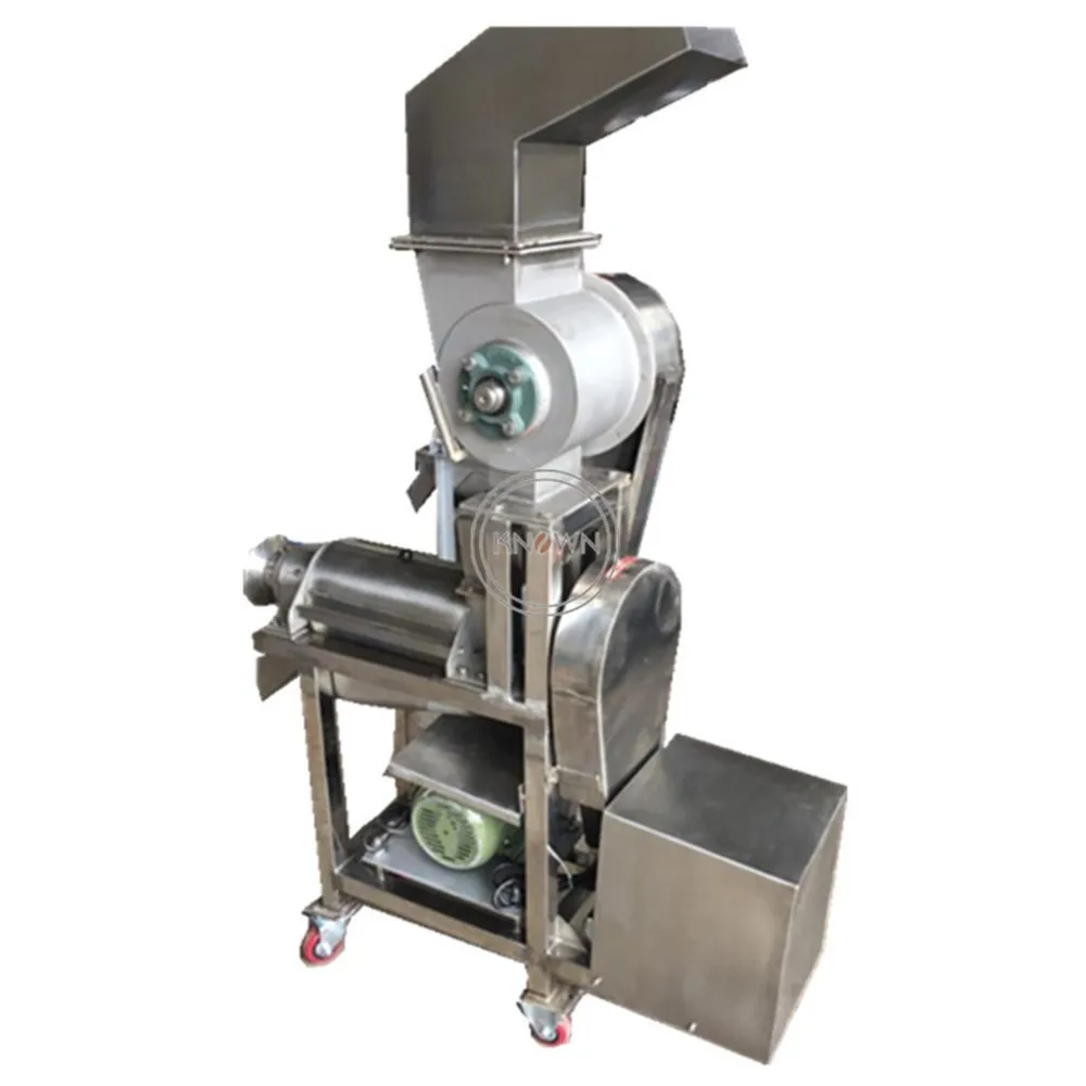 Appelpers Extractor Crush Groente Gebroken Schroef Sap Making Machine Drankverwerking Crusher Grinder voor gebroken muur