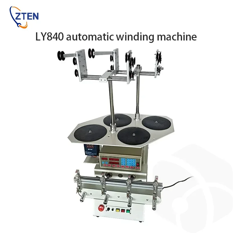 CNC Multi-head Winding Machine 5500rpm High Speed Variable Frequency Winding Machine 4-Axis Winder for Transformer Cale Wire
