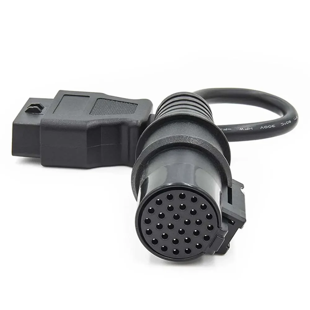 For IVECO OBD2 Cable 38Pin/30Pin To 16Pin Connector Cable Car Interface Trucks Diagnostic Car-detector Female Cable Extension