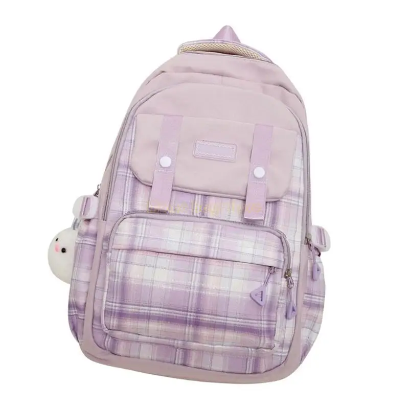 X90D Trendy Backpack Students School School School Rucksack Daypacks capacidade