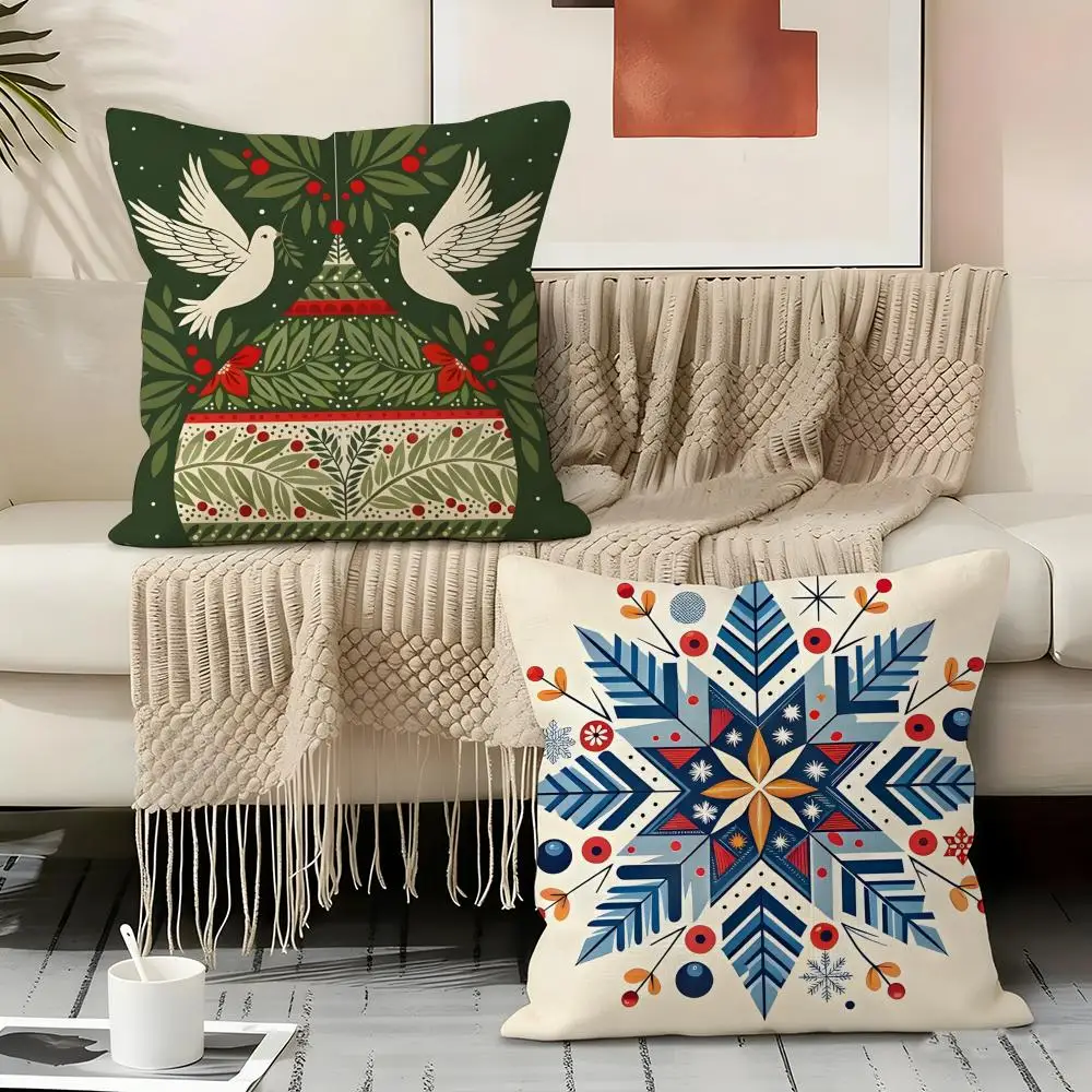 Impressionistic Color Patterns Pillow Case Pillowcase, Double-sided Printed, Sofa Cushion, Bedroom Headboard Pillow