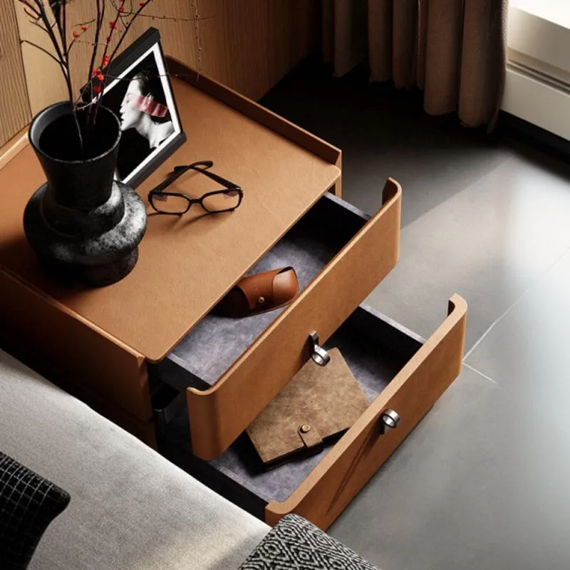 Comodino di lusso in legno Camera da letto Mid Century Modern Librero Console Comodino Armadi Angolo Patio Muebles Mobili per hotel