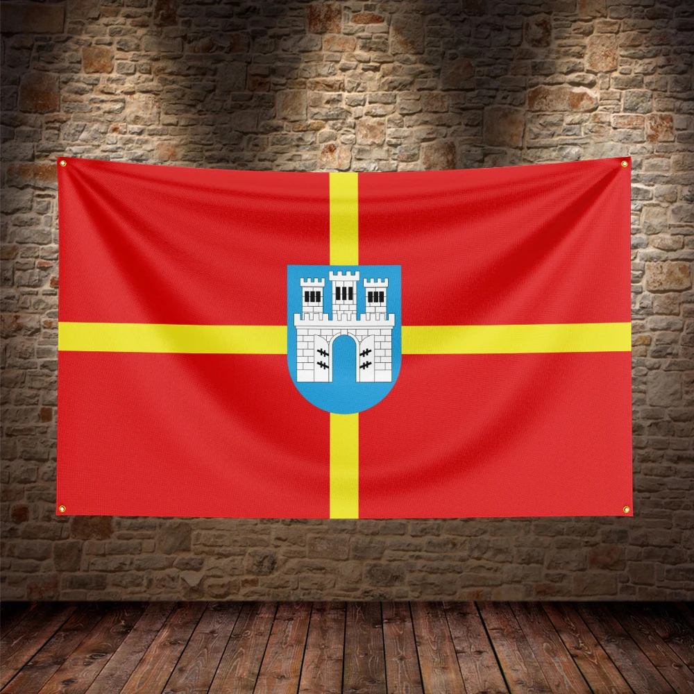

3X5Ft Zhytomyr Oblast Ukraine Flag For Decor