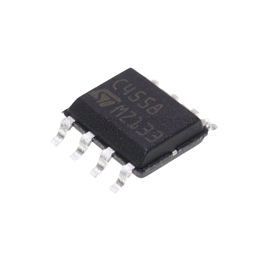 Original genuine goods SMD TJM4558CDT SOIC-8 high-speed, broadband operational amplifier chip