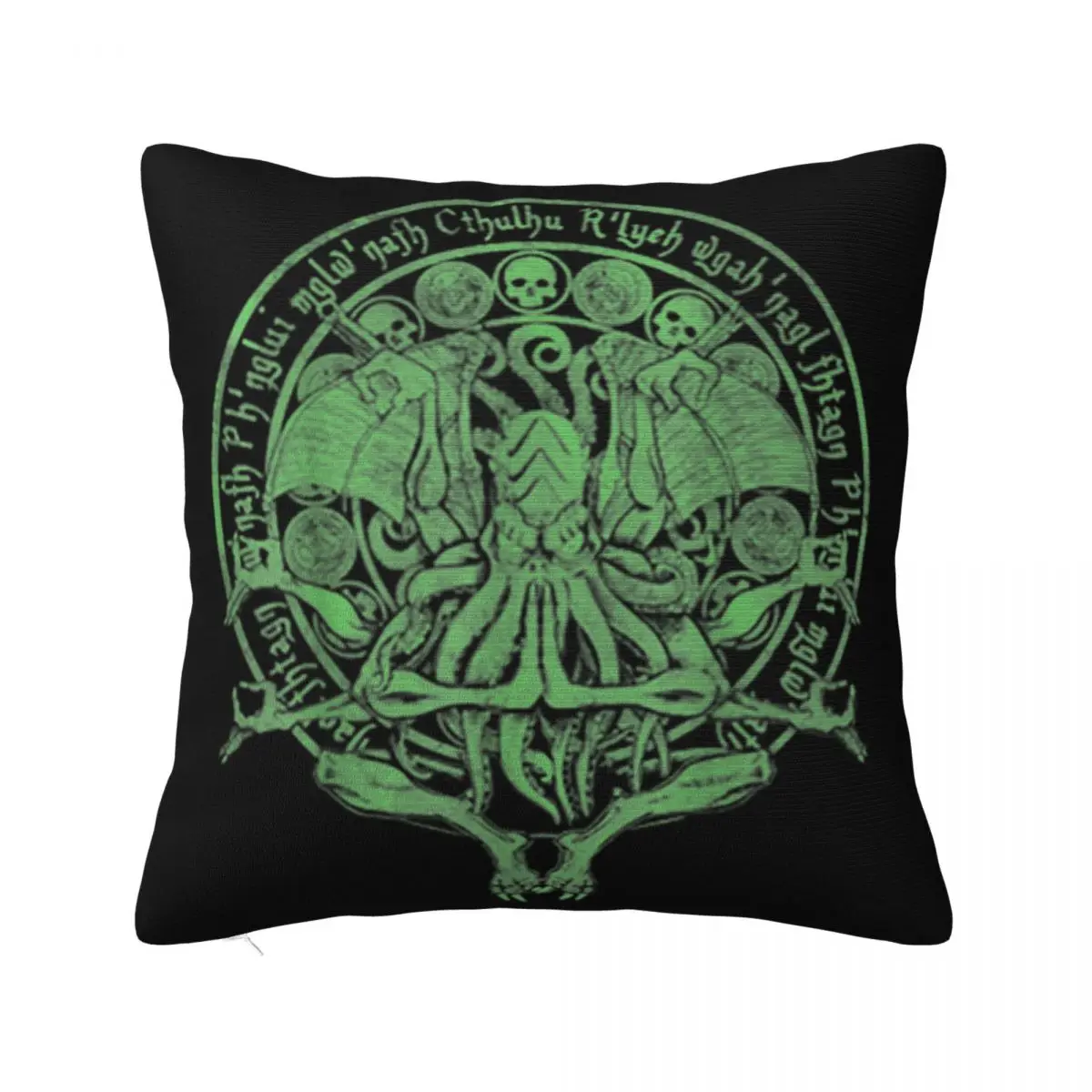 Awesome The Idol 8211 Cthulhu Green Variant Aesthetic Logo Spring Good Quality Simple Leisure Pillow Case