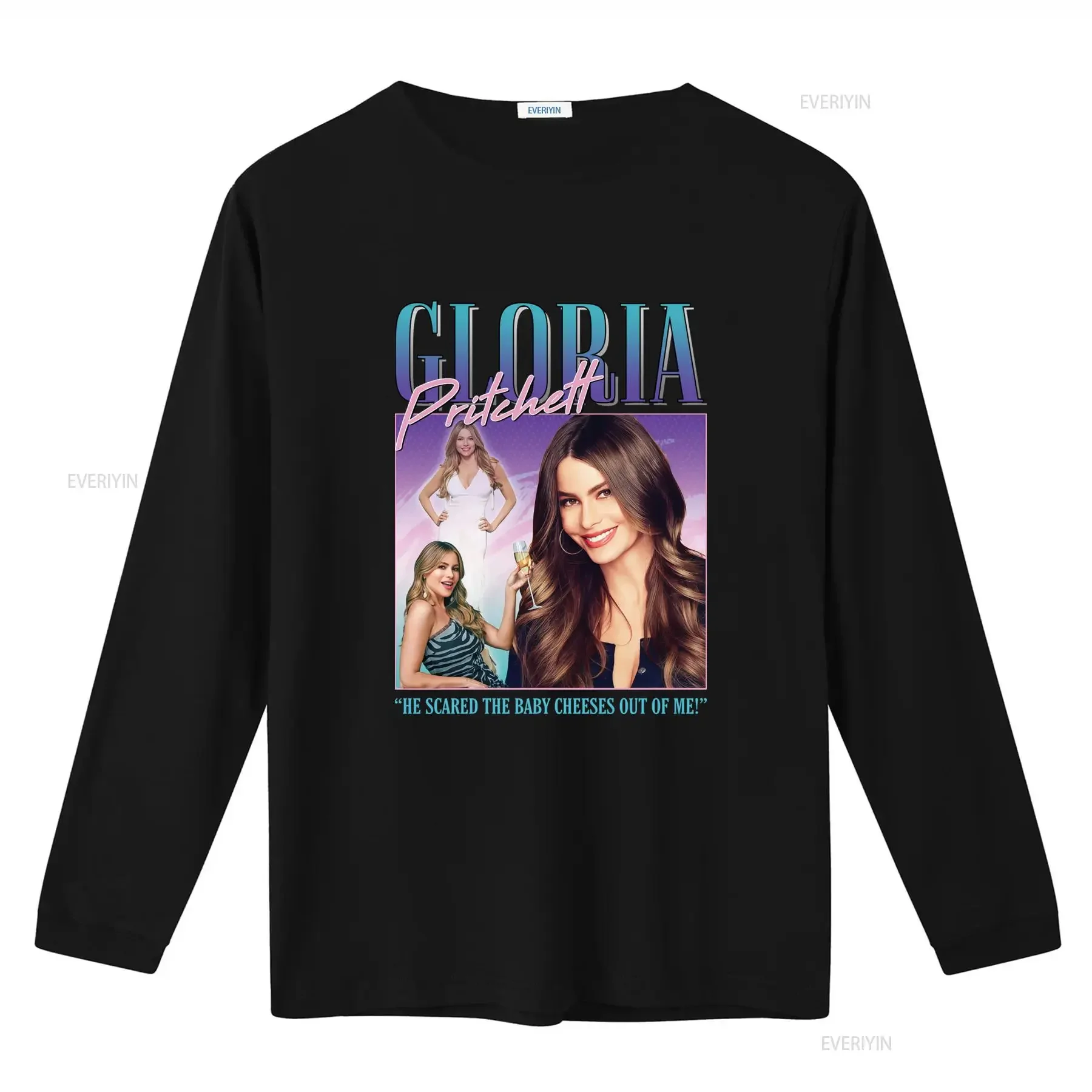 Gloria Pritchett T Shirt Retro 90's Vintage Modern TV Show Funny Design vintage Washed Casual Top For Everyday Wear Unisex